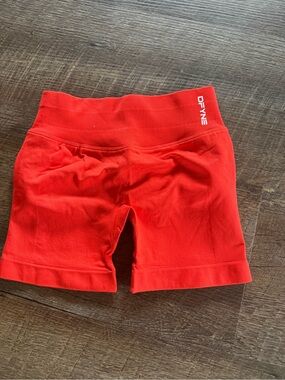 Dfyne Chili Red Women's Seamless Bike Shorts - NEW